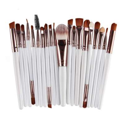 hot selling 20 makeup brush set eye and lip makeup tool beauty tool function brush